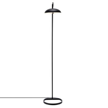 Stojacia lampa Versale, čierna