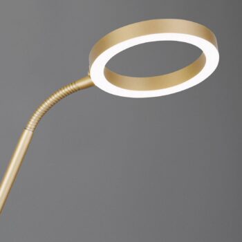 Stojacia lampa Willis LED, zlatá, výška 180 cm, kov, CCT, stmievač