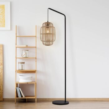 Stojacia lampa X Java, bambus