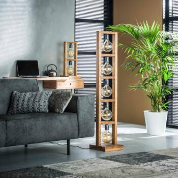 Stojacia lampa Zillerbach výška 135 cm 5-plameňová