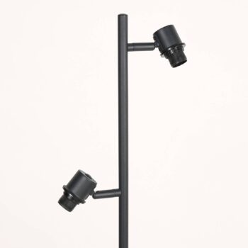 Stojacia lampa bambusová, 2 svetlá