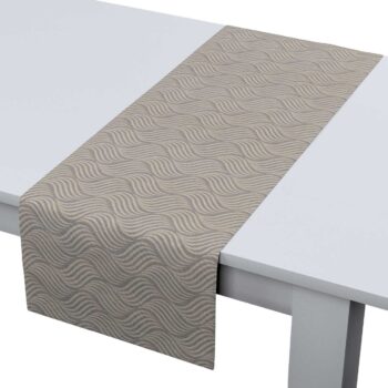 Štóla na stôl, béžovo-cappuccino, 40 x 130 cm, Imperia Premium, 144-09