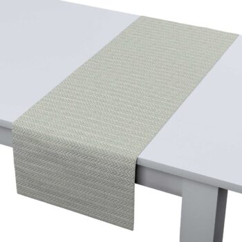 Štóla na stôl, strieborná šedá, 40 x 130 cm, Imperia Premium, 144-10