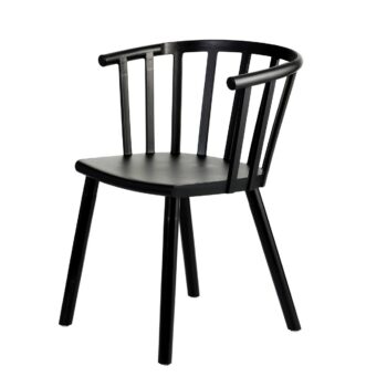 Stolička Madlen Black, 76 x 43 x 54 cm