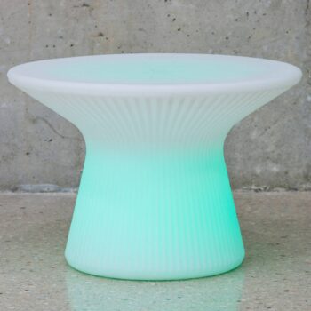 Stolík Newgarden Capri LED, výška 39 cm