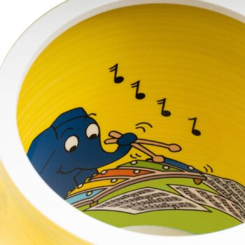 Stolná LED lampa 25/15 mouse, žltá, 25 cm, stmievateľná