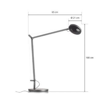 Stolná LED lampa Artemide Demetra 3 000K