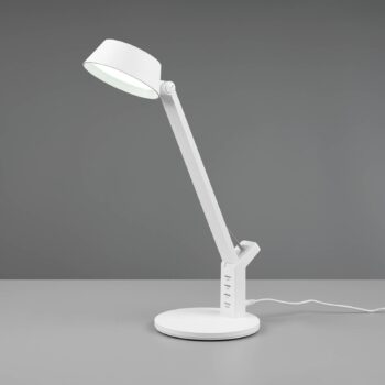 Stolná LED lampa Ava funkcia stmievania, biela