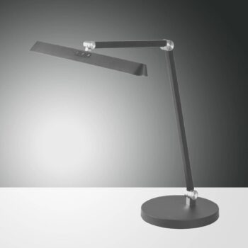 Stolná LED lampa Beba, antracitová, CCT, stmievateľná