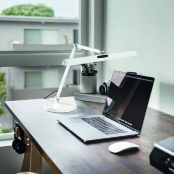 Stolná LED lampa Beba, biela, CCT, stmievateľná