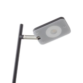 Stolná LED lampa Block, stmievateľná. čierna