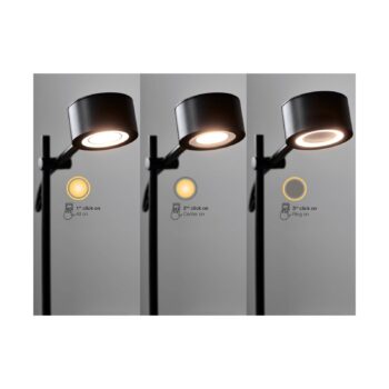 Stolná LED lampa Clyde, integrovaný stmievač