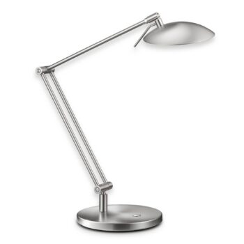 Stolná LED lampa Coira, matný nikel