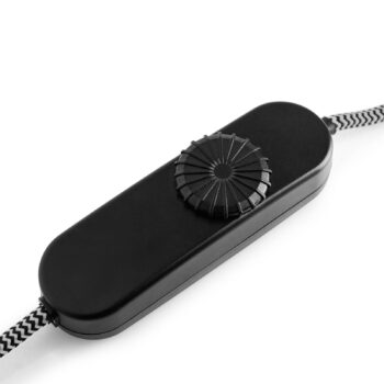 Stolná LED lampa EVA Solo Acorn, kamenná sivá, sklo, stmievateľná