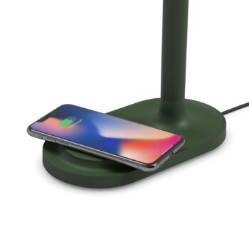 Stolná LED lampa EVA Solo Emendo, zelená, nabíjací povrch, dotyková