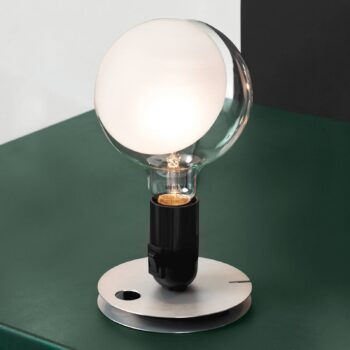 Stolná LED lampa FLOS Lampadina, čierna