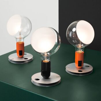 Stolná LED lampa FLOS Lampadina, čierna