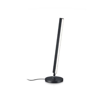 Stolná LED lampa Kosma, čierna, CCT, ovládanie gestami