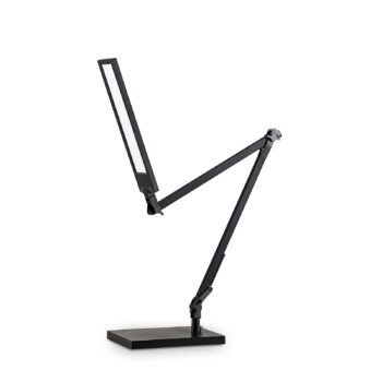 Stolná LED lampa Lindby Antisa, čierna, CCT, stmievateľná