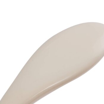 Stolná LED lampa Lindby Haas, béžová, plast, CCT, výška 39 cm