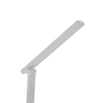 Stolná LED lampa Lindby Rylas, biela, USB, CCT