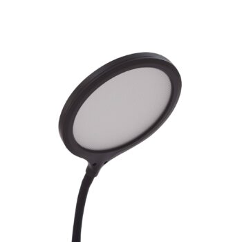 Stolná LED lampa Lindby Valtaria, čierna, CCT, stmievateľná