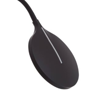 Stolná LED lampa Lindby Valtaria, čierna, CCT, stmievateľná