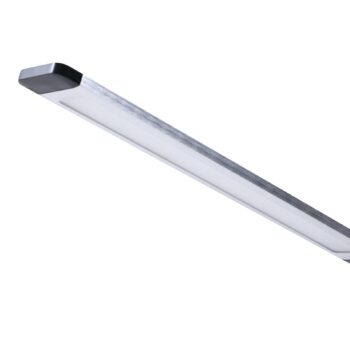 Stolná LED lampa Lindby Valtaris, strieborná, hliník, CCT, stmievateľná