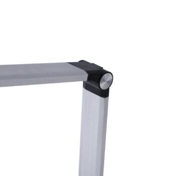 Stolná LED lampa Lindby Valtaris, strieborná, hliník, CCT, stmievateľná