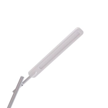 Stolná LED lampa Lindby Valtorin, biela