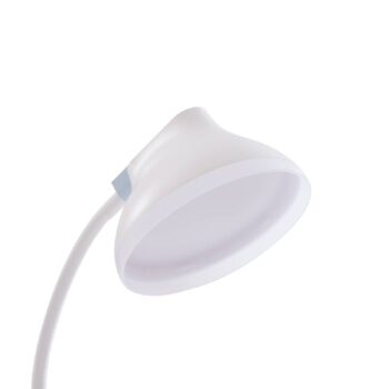 Stolná LED lampa Lindby Zephyra, biela, CCT, stmievateľná