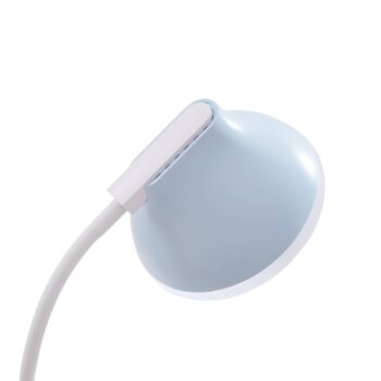 Stolná LED lampa Lindby Zephyra, modrá, CCT, stmievateľná