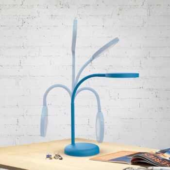 Stolná LED lampa MAULjoy, modrá