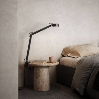 Stolná LED lampa Nobu, čierna