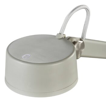 Stolná LED lampa Nobu, sivá