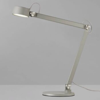 Stolná LED lampa Nobu, sivá