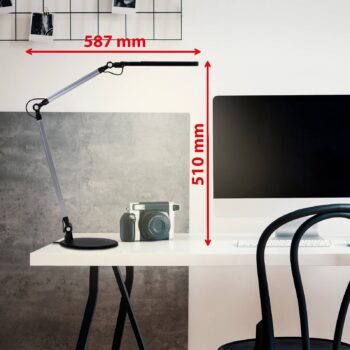 Stolná LED lampa Swan, CCT, stmievateľná
