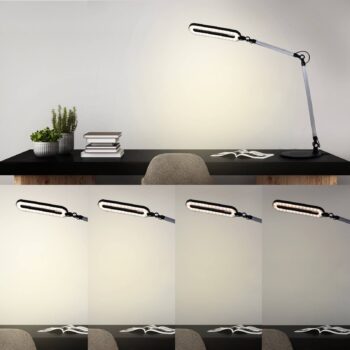 Stolná LED lampa Swan, CCT, stmievateľná