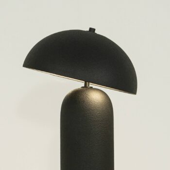 Stolná lampa 23006, čierna, keramika, výška 48 cm, E27