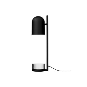 Stolná lampa AYTM Luceo, čierna