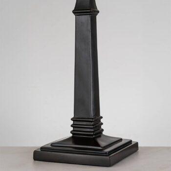 Stolná lampa Alderley, 30 cm x 30 cm, Tiffany štýl, bronz