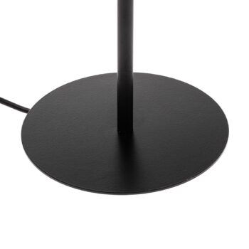 Stolná lampa Arden bez tienidla, čierna, výška 44 cm