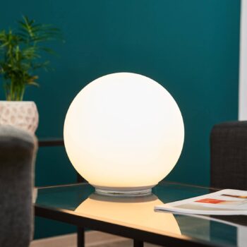 Stolná lampa Artemide Dioscuri guľovitý tvar 25 cm