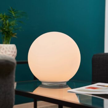 Stolná lampa Artemide Dioscuri guľovitý tvar 25 cm