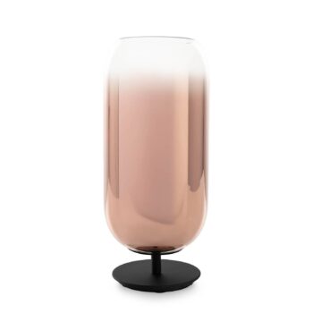 Stolná lampa Artemide Gople Mini, meď/čierna