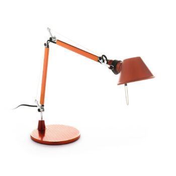 Stolná lampa Artemide Tolomeo Micro oranžová