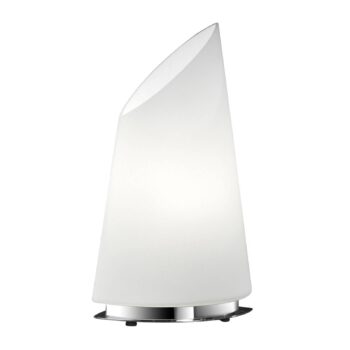Stolná lampa BANKAMP Sail zo skla, výška 42 cm, stmievanie