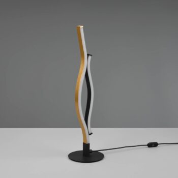 Stolná lampa Blaze LED, CCT, senzorový stmievač, mosadz