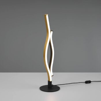 Stolná lampa Blaze LED, CCT, senzorový stmievač, mosadz
