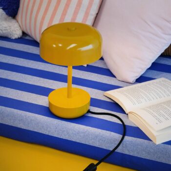 Stolná lampa Dyberg Larsen Haipot, IP20, karé